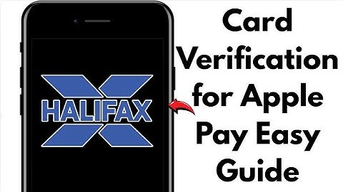 NEW! Verify Halifax Card with Apple Pay – Full Guide (Working 2025)