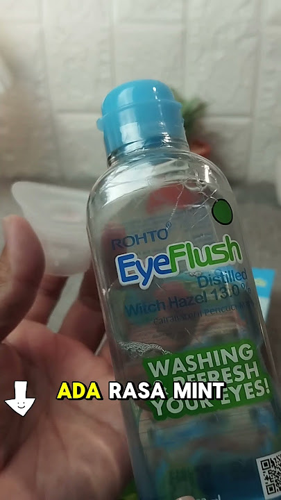 Rohto EyeFlush Cairan Pembersih Mata Menyegarkan#shorts #racunshopee