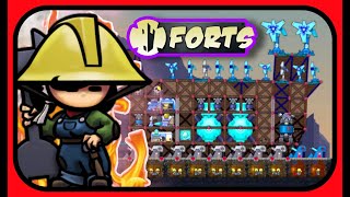 Forts - DIAMOND MOD!!! Очень интересный и сбалансированный!!! #forts #фортс #ЛысыйДядь