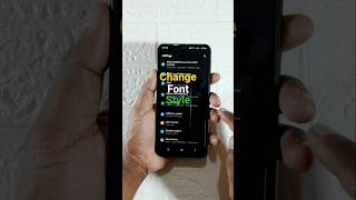How to Change Font Style in Any Android Phone #tipsntricks #shorts