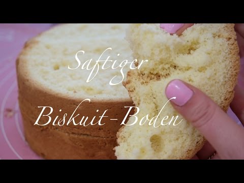 Biskuit Kuchen | Einfaches Standard-Rezept Für Biskuitboden