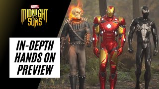 IN-DEPTH HANDS ON PREVIEW | ONE OF THE BEST MARVEL GAMES IN YEARS? | MARVELS MIDNIGHT SUNS