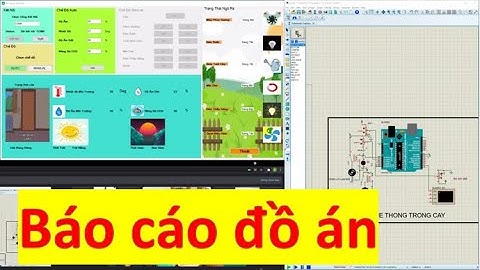 Kết nối 4 Arduino, Slave và Master || báo cáo đồ án