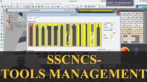 An Introduction to tool Management in SWANSOFT CNC Simulator