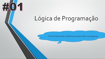 Lógica de Programação Aula 01   Introdução