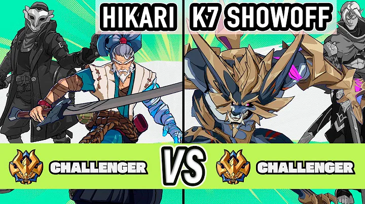 2XKO ▰ Hikari (Yasuo / Ekko) vs K7 Showoff (Warwick / Yasuo) ▰ High Level Gameplay