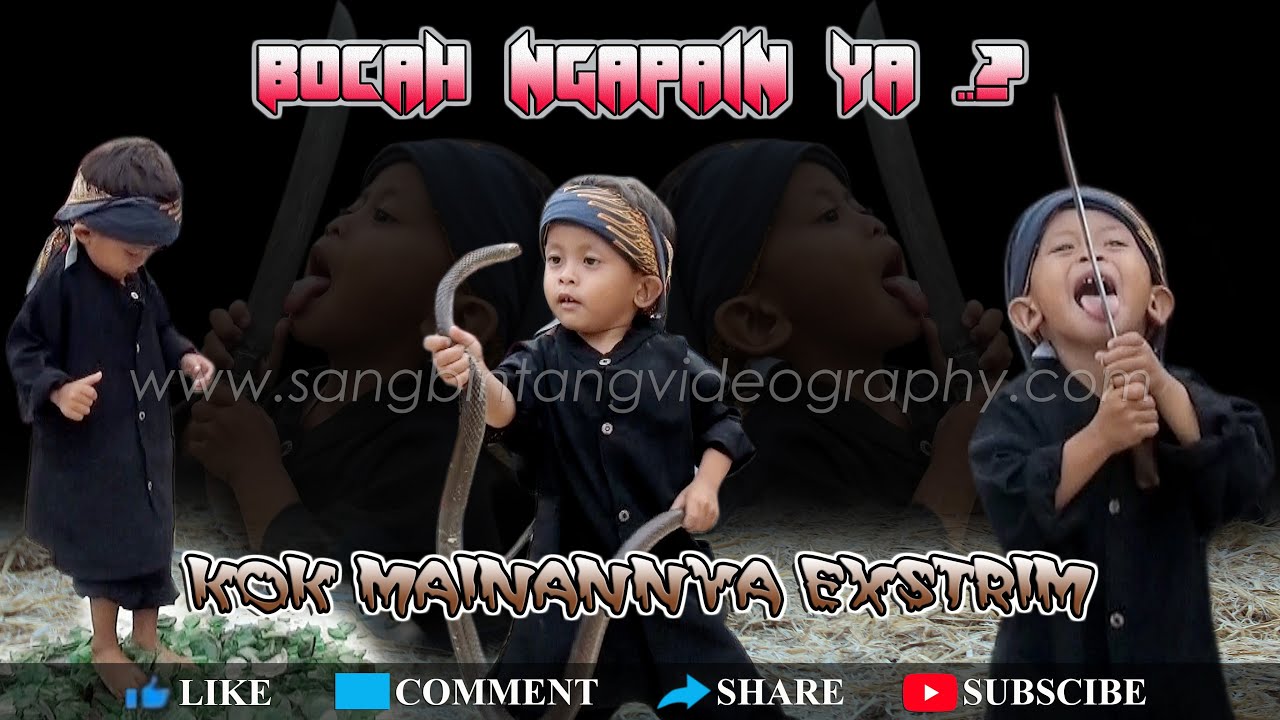 Ini Bocah Ngapain Ya .. Kok Mainannya Exstrim, ??