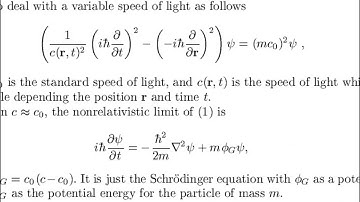 Gravity as Quantum Effect Caused by Variable Speed of Light