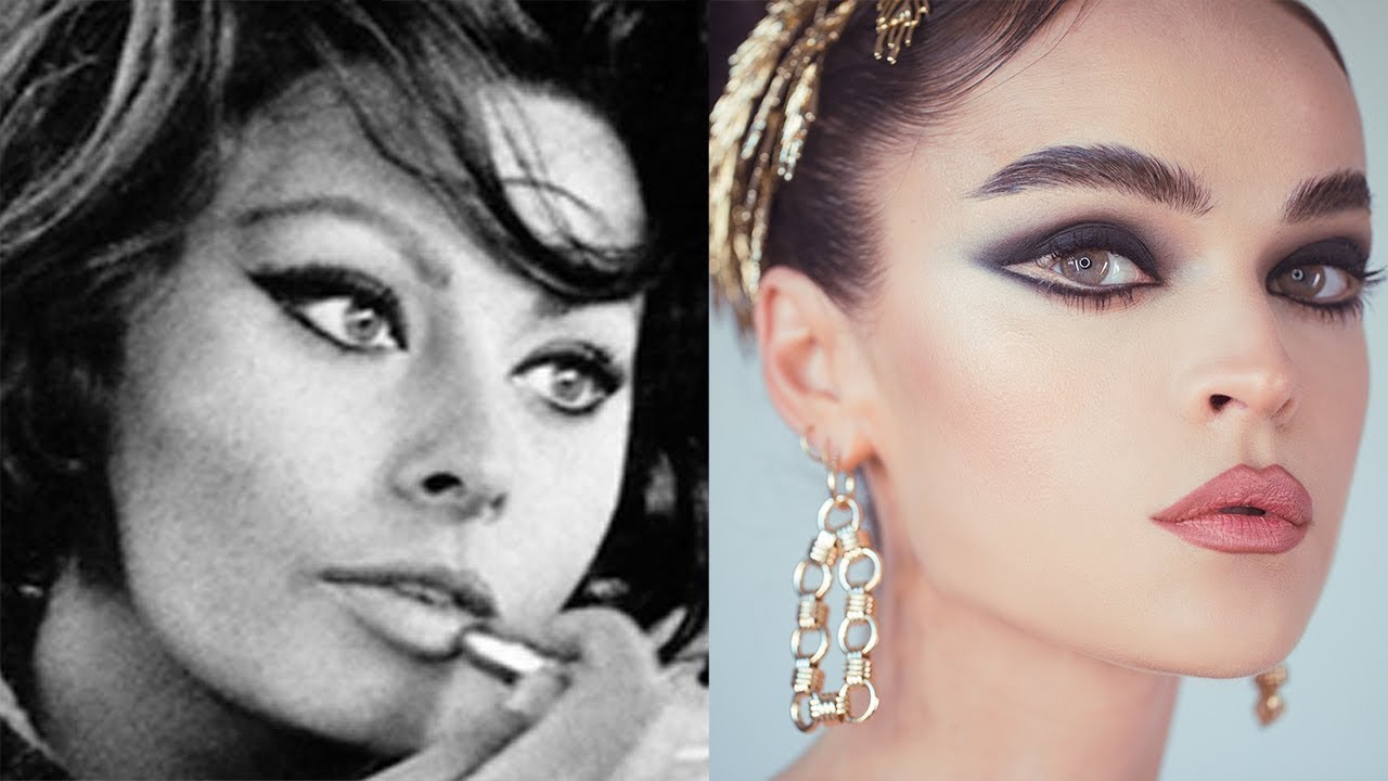 Sophia Loren Inspired Eye Make Up You