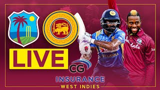 LIVE | West Indies v Sri Lanka | 1st CG Insurance T20I