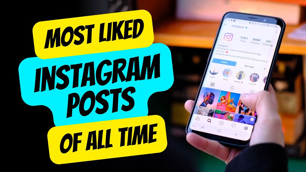Top 20 Most Liked Instagram Posts Ever! - YouTube
