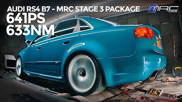 Audi B7 RS4 SUPERCHARGED 641PS - Stage 3 +227PS +193NM