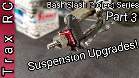 Bash Slash Project gets Suspension Upgrades! | Atomik RC Steering Blocks, RPM Caster Blocks [Part 3]