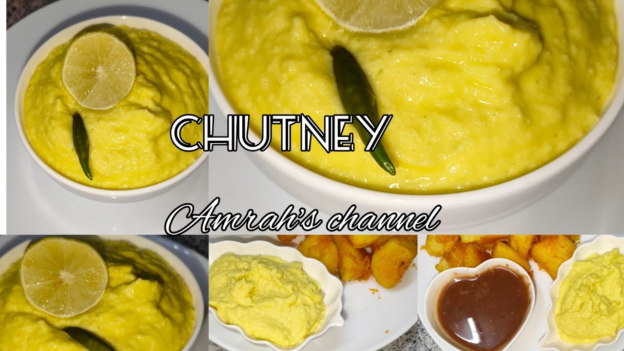 Chatini ya Nazi chatni Chutney coconut dip YouTube