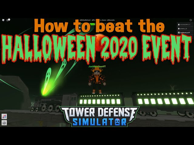 FREE CODE] HALLOWEEN PART 2 UPDATE - NEW TOWER, NEW MAP, BATTLEPASS  EXTENSION - TDS Halloween Event 