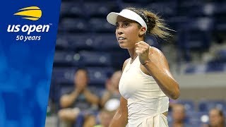 Madison Keys Succeeds in Arthur Ashe Stadium