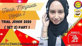 Soalan Percubaan SPM Negeri Johor SET 2 (Bahagian A)