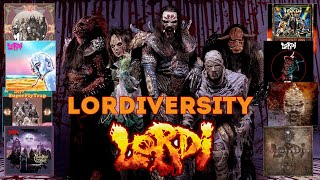 Lordi - Lordiversity (2021) Обзор нового альбома бокс-сета на 7 CD.  Путеводитель 2021