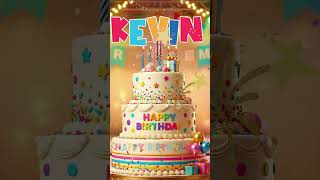 KEVIN Birthday Song🎂 #happybirthday #kevin #birthdaysong #birthdaysongwithname #birthdaymusic