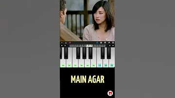 Main Agar Piano Cover Mainagar Ytshorts 
