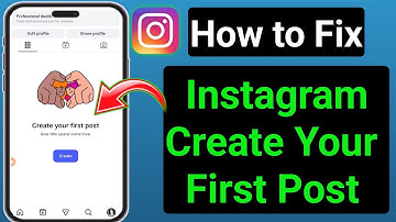Create your first post Instagram Problem (2025) || Fix Create your first post Make this space your o