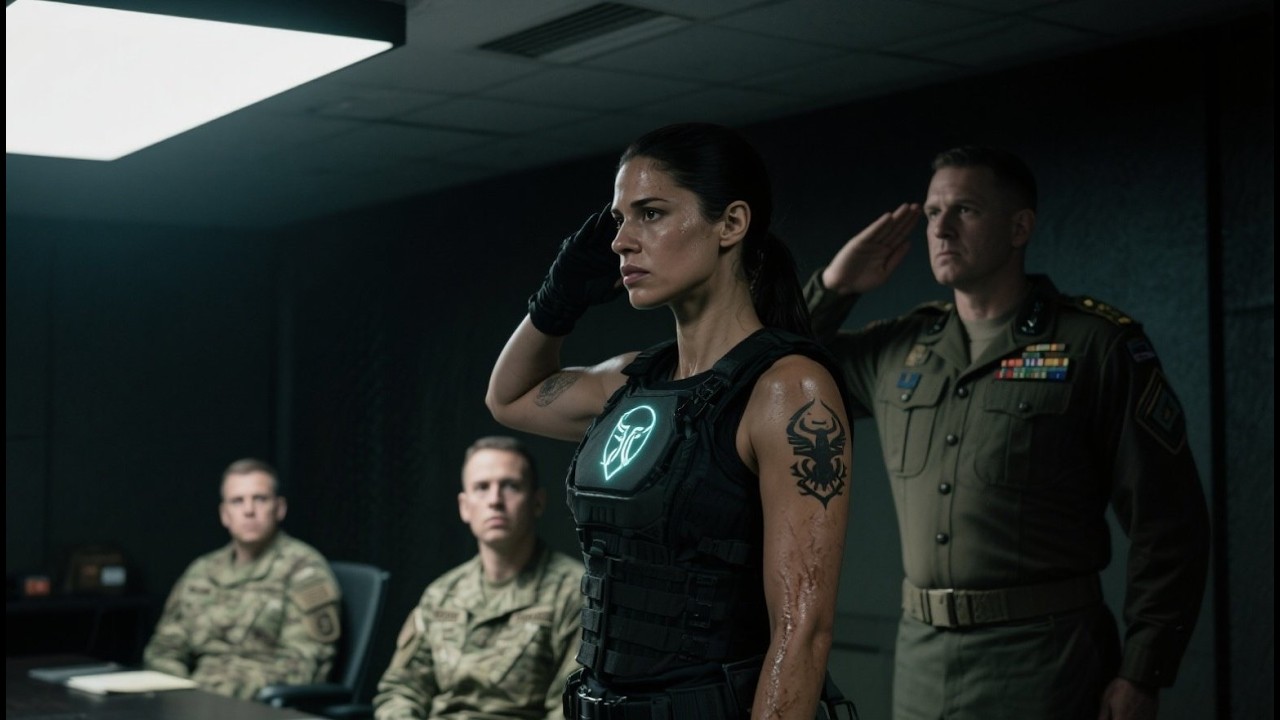 “They Scoffed at Her Tattoo — Then Went Rigid When the SEAL Commander Saluted.”Emotional Stories.