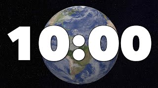 10 Minute Timer: Rotating Earth and the Space Station