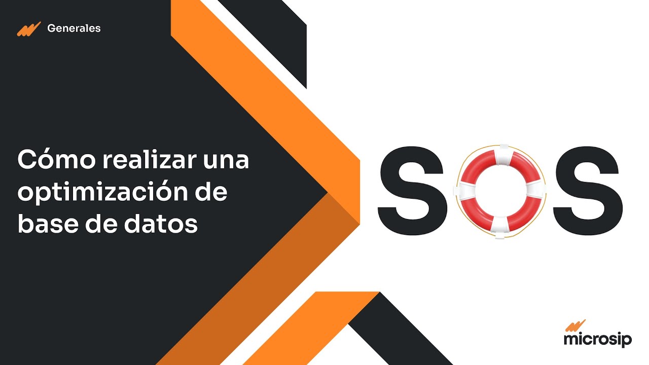 Microsip: Cómo realizar una optimización de base de datos - YouTube