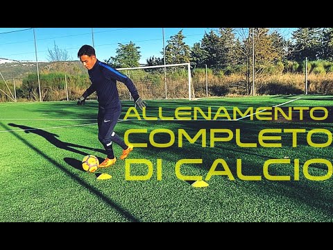 ALLENAMENTO COMPLETO INDIVIDUALE DI CALCIO