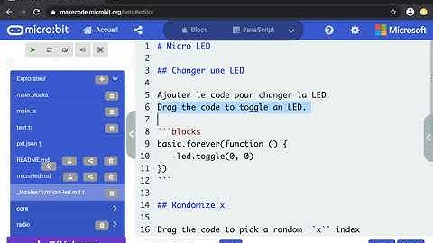 Localizing tutorials with MakeCode for micro:bit
