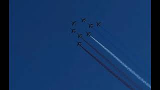 Patrouille De France Slow Mo - Kaivari21 Airshow 6/8/2021 Helsinki (Kaivopuisto)