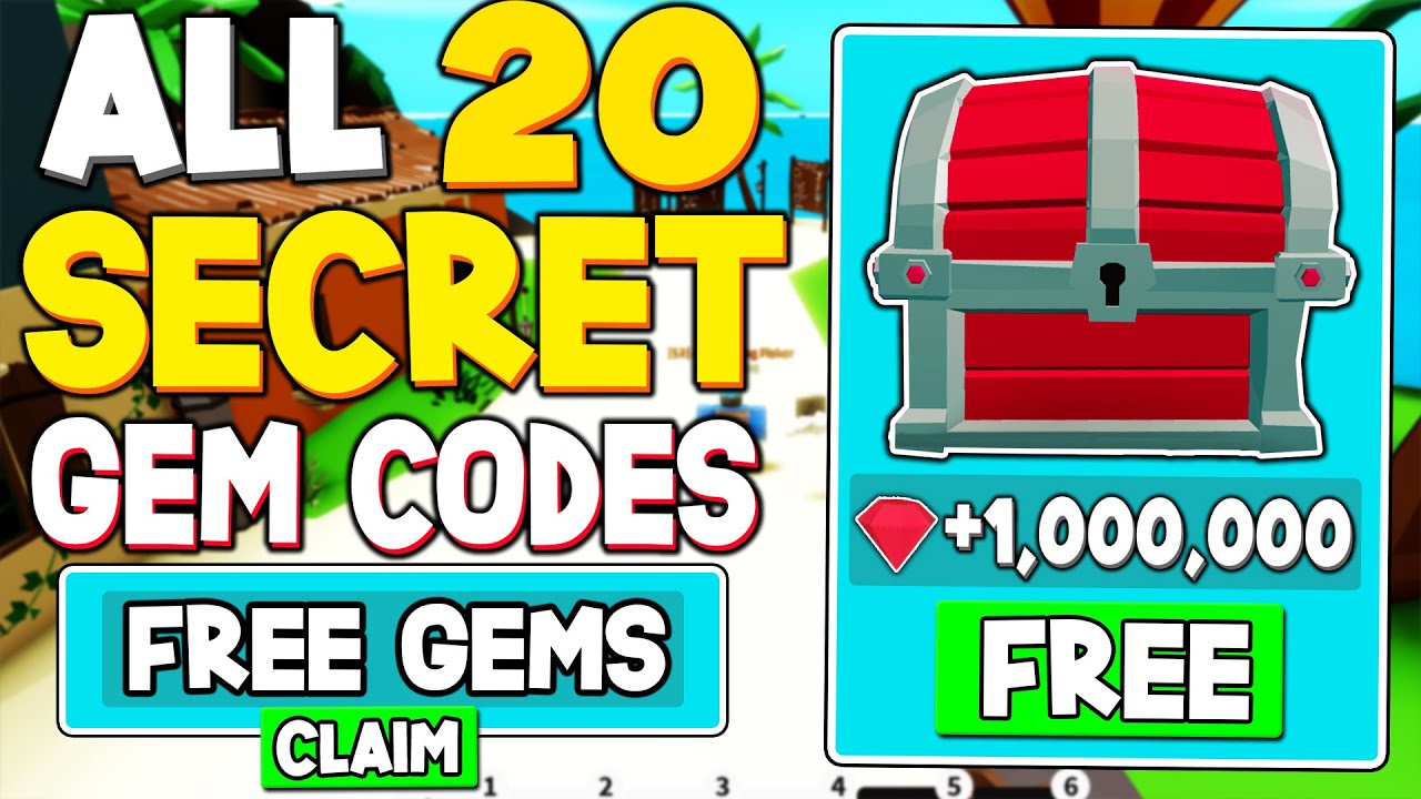 Codes For Gems In Fishing Simulator