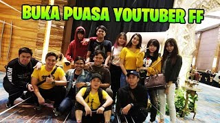 SERU ABIS! VLOG BUKA BERSAMA YOUTUBER FREE FIRE KUMPUL SEMUA!