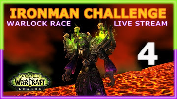 Warcraft (WoW) Ironman Challenge - Level 1 - 17 (Warlock Race)
