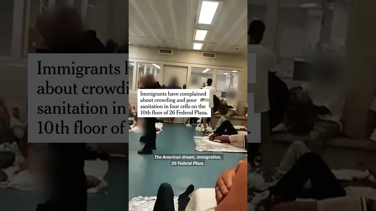 Inside an Overcrowded ICE Holding Cell in NYC