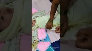 Learn to  Swaddle a Newborn Baby: in 50 Seconds #shorts #cutebaby #viral #baby " Quick & Easy