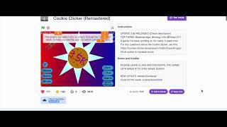 Cookie Clicker (Remastered) on Scratch! #coding #scratch #cookieclickeremastered #cookieclicker