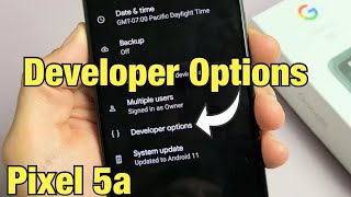 Pixel 5a: How to Enable "Developer Options" Mode screenshot 3