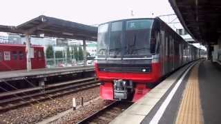 名鉄3300系3307F試運転豊明駅発車