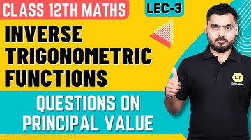 Questions on Principal Value Class 12 | Inverse Trigonometric Functions | Class 12 Maths Chapter 2