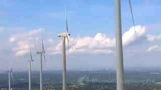 Ngong Hills windmills  hyperlapse 8x