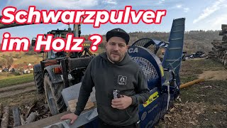 Schwarzpulver Im Brennholz ? Die Auflösung