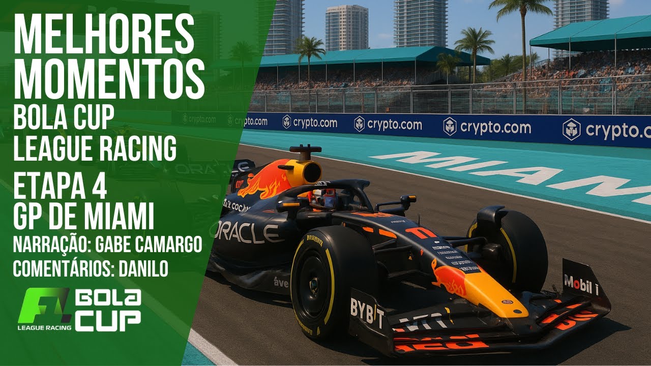 MELHORES MOMENTOS | GP DE MIAMI | ETAPA 4 - BOLA CUP