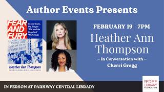 Heather Ann Thompson | Fear and Fury @AuthorEvents