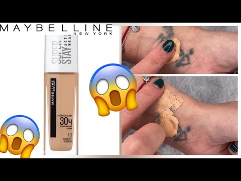 MAYBELLINE NEW YORK | ТОНАЛЬНЫЙ КРЕМ КОТОРЫЙ ПЕРЕКРЫВАЕТ ТАТУ