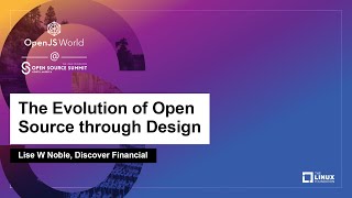 Famous The Evolution of Open Source through Design - Lise W Noble, Discover Financial Wealth
