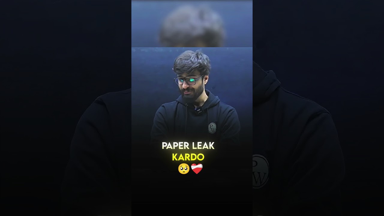 Paper Leak 🥺❤️‍🩹 