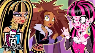 Monster High Latino   Lo mejor del capitulo 3!  Caricaturas para niños