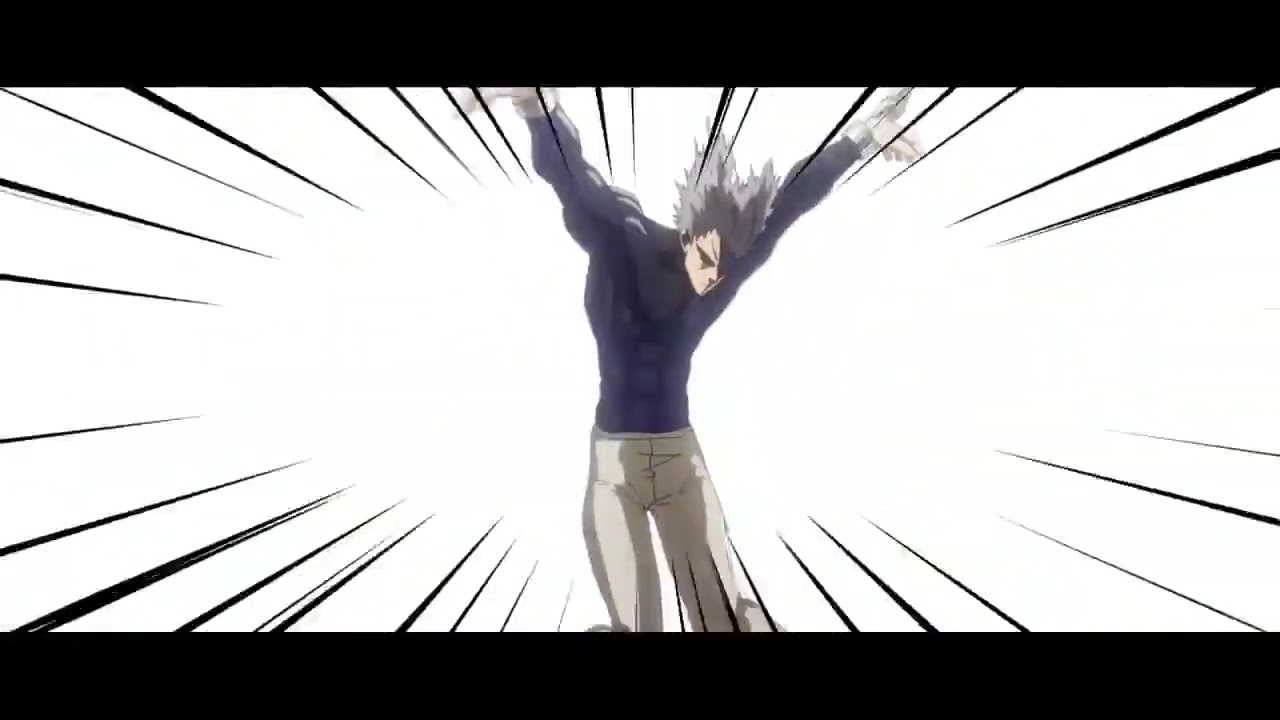 Сайтама против гаром|фан анимация Ванпачмен