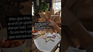 DIY PAPER SNOWFLAKE | EASY HOLIDAY CRAFT | How to Make snowflakes out of brown paper bags #craft